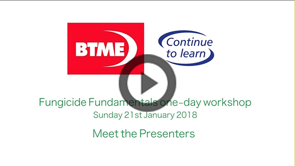 1024 - Fungicide Fundamentals meet the presenters video screen