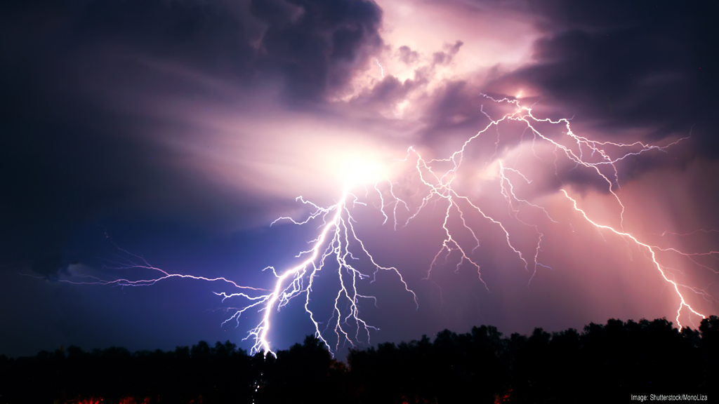 1024 x 576 - Thunderstorm