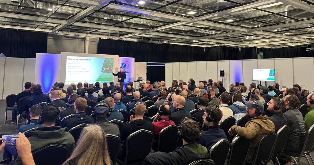 Presentation of turf disease Dollar Spot