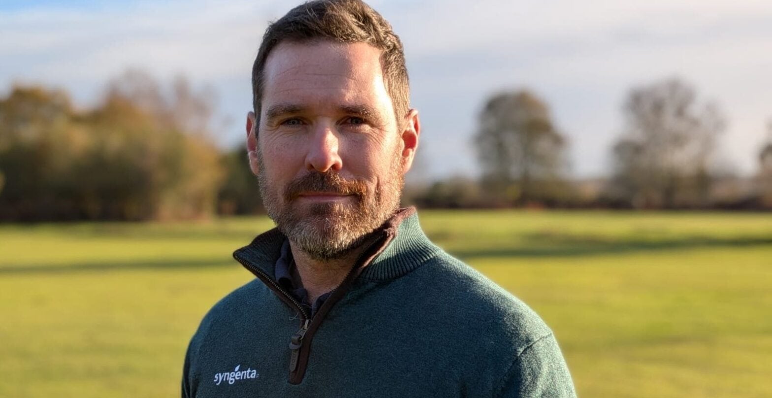 Pete May Syngenta Turf Technical Manager UK and Ireland